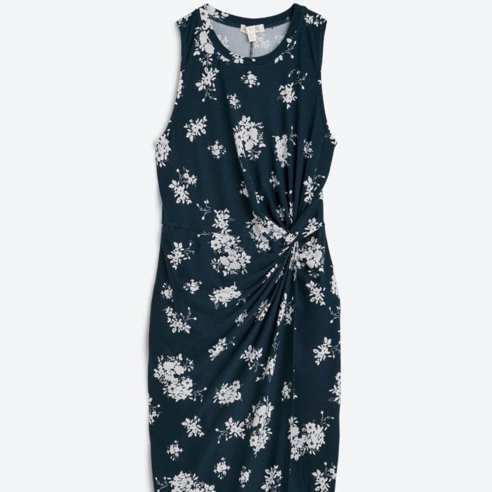 Abigail Ribbed Midi Dress